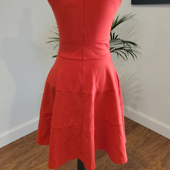 Banana Republic, Tall US 4 Red Dress - Picture 2 of 4
